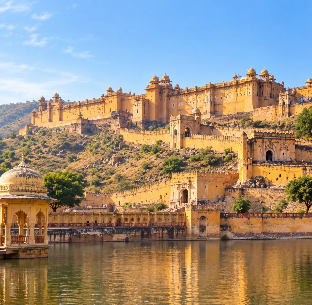 Stress & Pain Relief Yoga & Royal Jaipur City Tour
